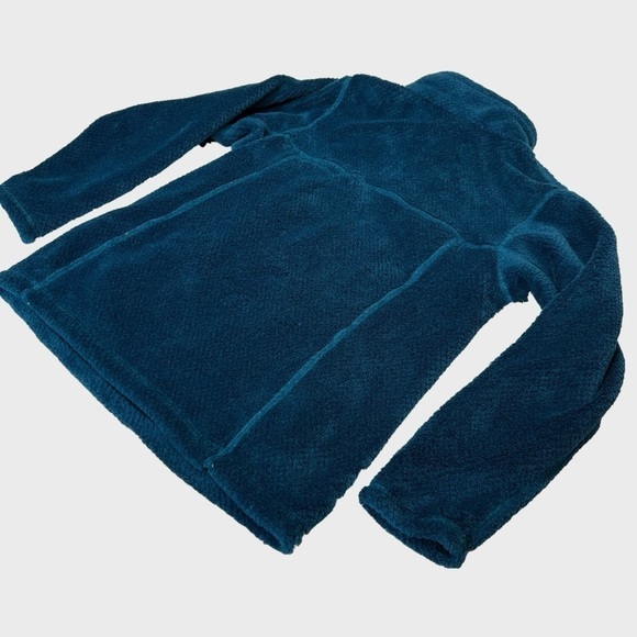 Patagonia Girls Re-Tool Snap-T Fleece Pullover Polartec in Teal Blue Size Large - Picture 7 of 13